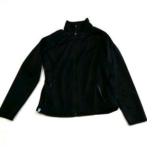Wind River Jacket Women's Small Thermal Outerwear Full Zip Long Sleeve Black